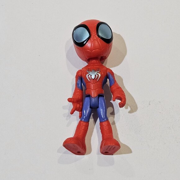 Spidey & Friends 2 Figures + Vehicle Toy Lot Motorcycle Spider-Man Miles Morales - Picture 4 of 9